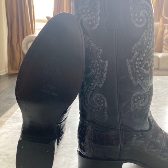 Men’s Handmade Luxury Cowboy Boots Sz 12 main image 6